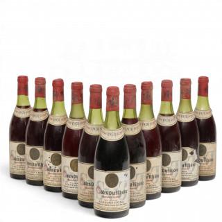 Elf Flessen wijn, rood, Cotes du Rhone, Vigna St. Jean, 1978 – kavel bij Veilinggebouw De Zwaan, Amsterdam