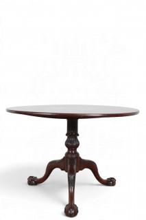 Engeland, ronde mahoniehouten tafel, George III – kavel bij Veilinggebouw De Zwaan, Amsterdam