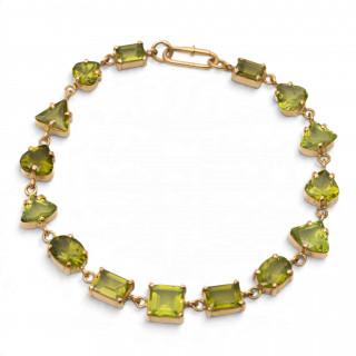 A peridot bracelet – kavel bij Veilinggebouw De Zwaan, Amsterdam
