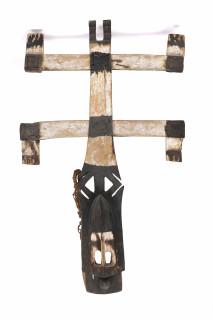 Mali, Dogon, dance mask, kanaga – kavel bij Veilinggebouw De Zwaan, Amsterdam