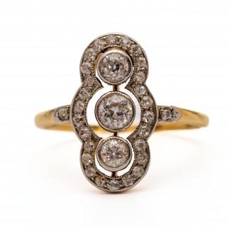 An Art Deco diamond ring – kavel bij Veilinggebouw De Zwaan, Amsterdam