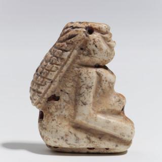 A Sumerian limestone figure of a Lady Worshipper Seal, Uruk, Jemdet Nasr period, ca. 3200 - 2900 BCE – kavel bij Veilinggebouw De Zwaan, Amsterdam