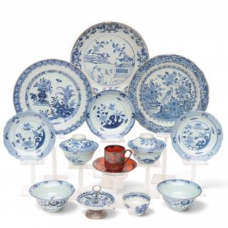 China and Japan, a collection of various porcelain, mainly18th-19th centuries – kavel bij Veilinggebouw De Zwaan, Amsterdam