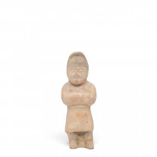 China, a small Tang-style figure – kavel bij Veilinggebouw De Zwaan, Amsterdam
