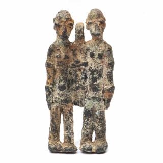 Mali, Dogon, a copper alloy pendant – kavel bij Veilinggebouw De Zwaan, Amsterdam