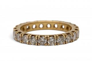 A diamond eternity ring – kavel bij Veilinggebouw De Zwaan, Amsterdam