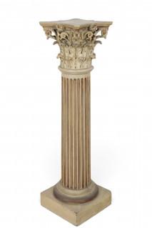 Gestoken houten Corinthische zuil, circa 1800 – kavel bij Veilinggebouw De Zwaan, Amsterdam