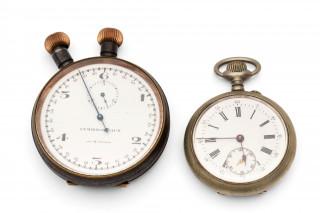 A Semikrograph early 20th century stopwatch – kavel bij Veilinggebouw De Zwaan, Amsterdam