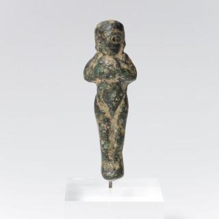 Central Asia, an antique bronze figure – kavel bij Veilinggebouw De Zwaan, Amsterdam