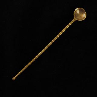 A fine Roman gold cosmetics spoon, ca. 6th-7th century CE – kavel bij Veilinggebouw De Zwaan, Amsterdam