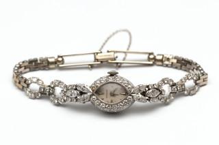 Wittnauer, a diamond 1960's cocktail watch – kavel bij Veilinggebouw De Zwaan, Amsterdam