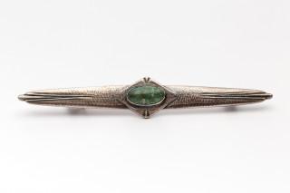 A silver Art Deco bar brooch – kavel bij Veilinggebouw De Zwaan, Amsterdam