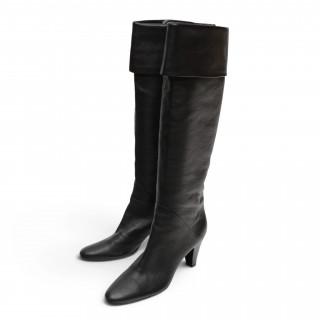 Giuseppe Zanotti leather boots, circa 00s – kavel bij Veilinggebouw De Zwaan, Amsterdam