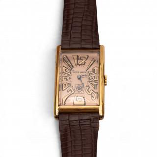 Ulysse Nardin, gold filled Art Deco wrist watch – kavel bij Veilinggebouw De Zwaan, Amsterdam