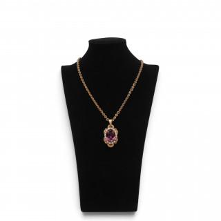 Miriam Haskell, vintage costume jewellery hanger en collier – kavel bij Veilinggebouw De Zwaan, Amsterdam