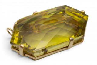 A large handmade hexagonal pendant – kavel bij Veilinggebouw De Zwaan, Amsterdam
