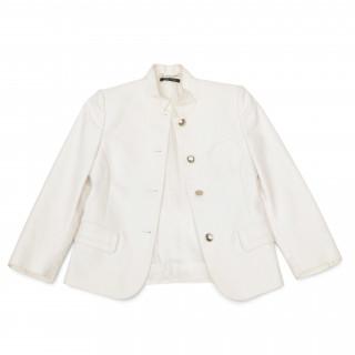 Gucci white cotton jacket, circa 00s – kavel bij Veilinggebouw De Zwaan, Amsterdam