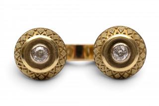 A granulated diamond ring – kavel bij Veilinggebouw De Zwaan, Amsterdam