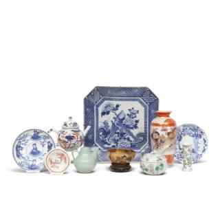 Japan en China, een collectie divers porselein, 18e-20e eeuw – kavel bij Veilinggebouw De Zwaan, Amsterdam